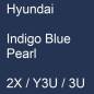 Preview: Hyundai, Indigo Blue Pearl, 2X / Y3U / 3U.